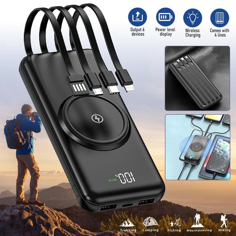 Portable Charger, 25800mAh 5V2.1A Portable Power Supply, USB C, Speed Charging External Power USB-C Battery Pack, Compatible with iPhone, Samsung, AirPods and more!