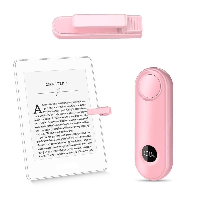 Remote Page Turner for Kindle, Rechargeable Remote Control Page Turner, Reading Novels Taking Photos Page Turner for iPad Tablets Phone