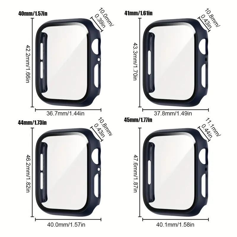 Watch HD Screen Protector, 12pcs set Anti-scratch Screen Protective Protector for Summer Gift, Screen Protector Film for Apple Watch Series 8 7 SE 6 5 4, Scratch-resistant Wearable Accessories