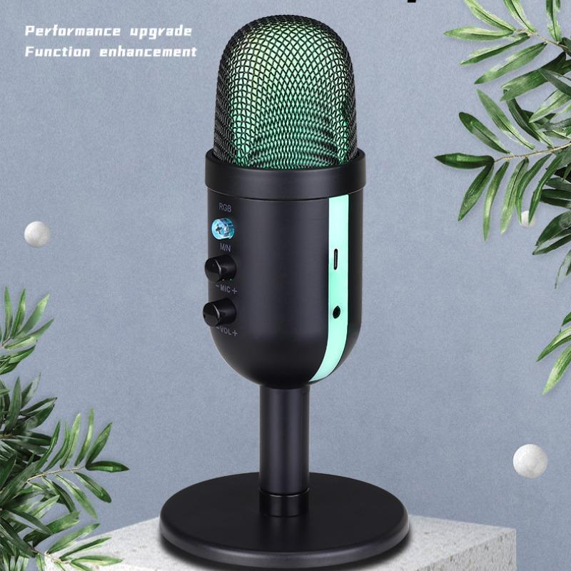 USB Microphone, Professional Podcasting Microphone, Studio Recording Microphone for PC & Gaming Consoles (PS4 5), Portable Microphone for Home