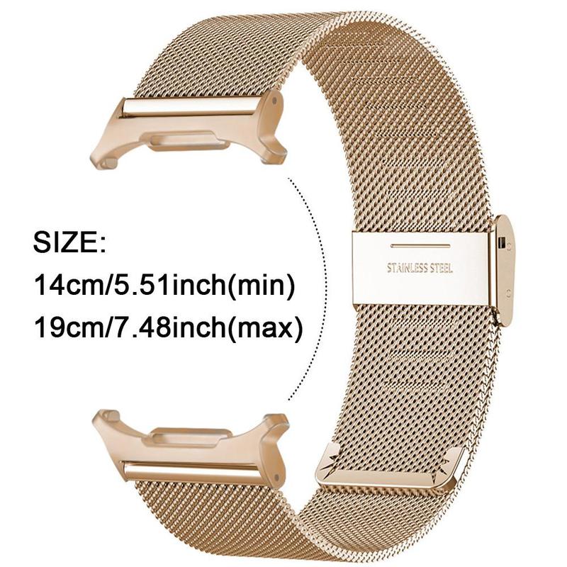 Stainless Steel Watch Band, 1 Count Breathable Watch Band for Galaxy Watch 7 Ultra, Sports Smart Watch Accessories for Men & Women