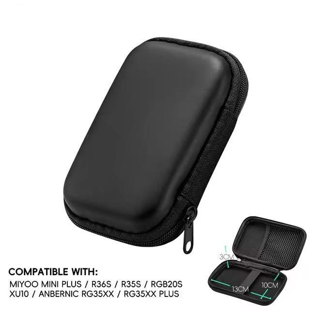 Case for Anbernic RG35XX Plus Miyoo Mini Plus R36S R35S Cases EVA Cover Protable Bag Gaming Accessories