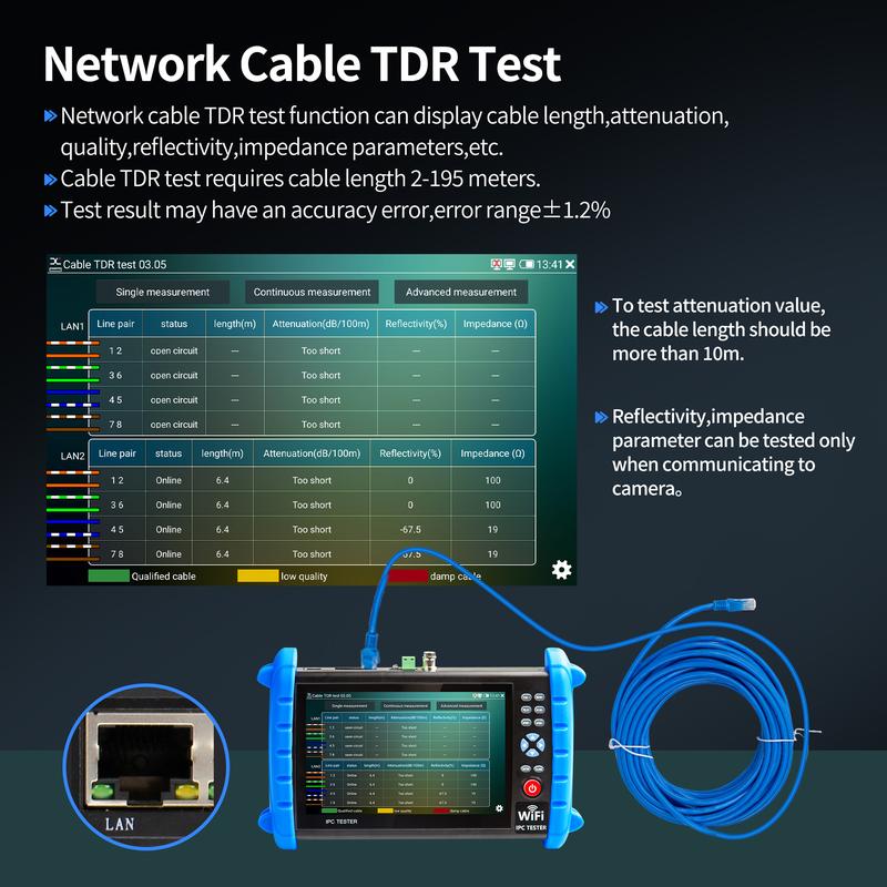 RAINLEOTI CCTV Camera Tester 7