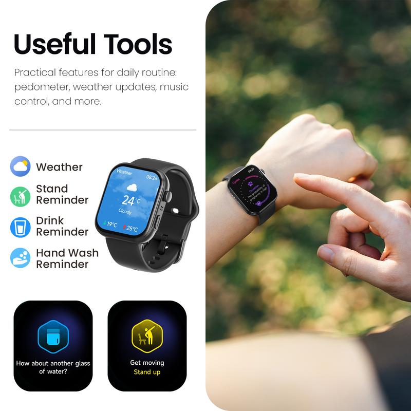 TOZO S6 Smartwatch 1.85