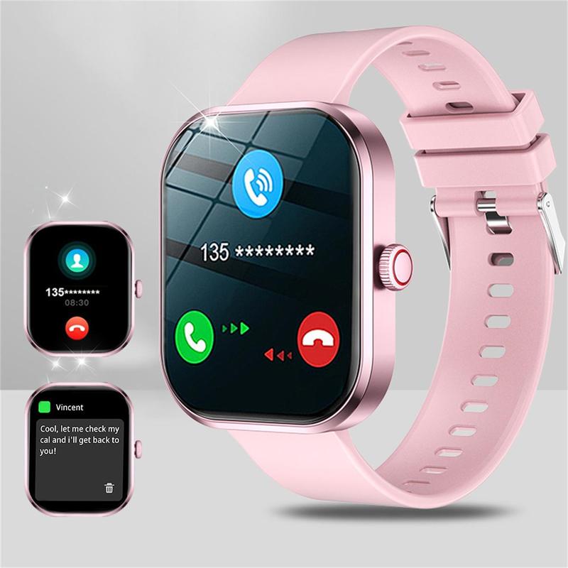 Multifunctional Smart Watch, Fashionable Digital Watch with Multi-Sport Modes & Phone Call, Sports Watch for Women & Men