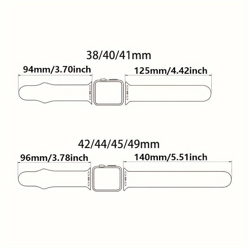 Paw Print Pattern Watch Band (Only Band), Soft Silicone Watch Band for Women & Men, Fashion Wearable Accessories Compatible with iWatch Ultra 9 8 7 6 5 4 3 2 1 SE, iWatch 38 40 41 42 44 45 49mm