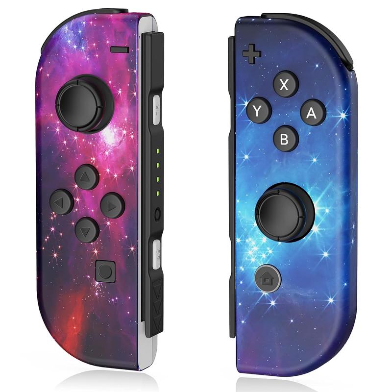 Moonag for Nintendo Switch Controller, Starry Sky Replacement for Switch Controllers with Dual Vibration Wake-up Motion Control Accessories Console nintendo switch