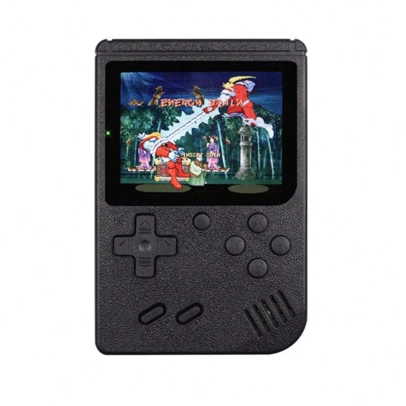 HUHU Retro Handheld Game Console With 400 Classic Games, 2.4 Inches HD Screen 1020 MAh Battery Rechargeable Handheld  Arcade Charging