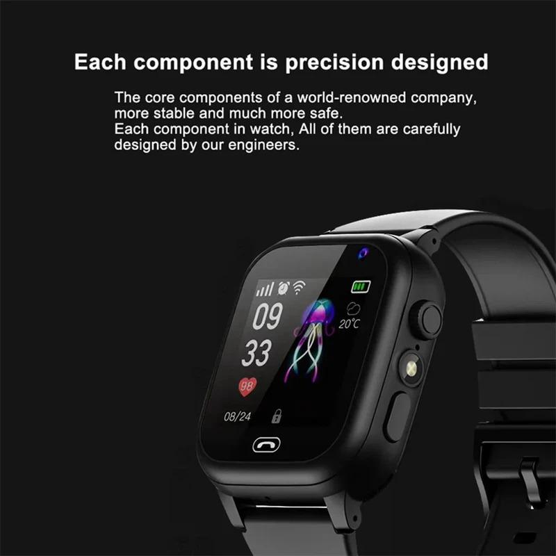 Kids Smart Watch For Children Real Time Positioning Sim Card SOS Phone Call Voice Video Call Footprint Track Waterproof Q15C