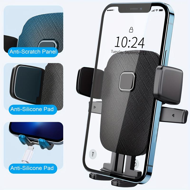 Mobile Phone Holder for Car Dashboard, Upgraded Adjustable Horizontal and Vertical Phone Holder for Car Dashboard Compatible with All Mobile Phones