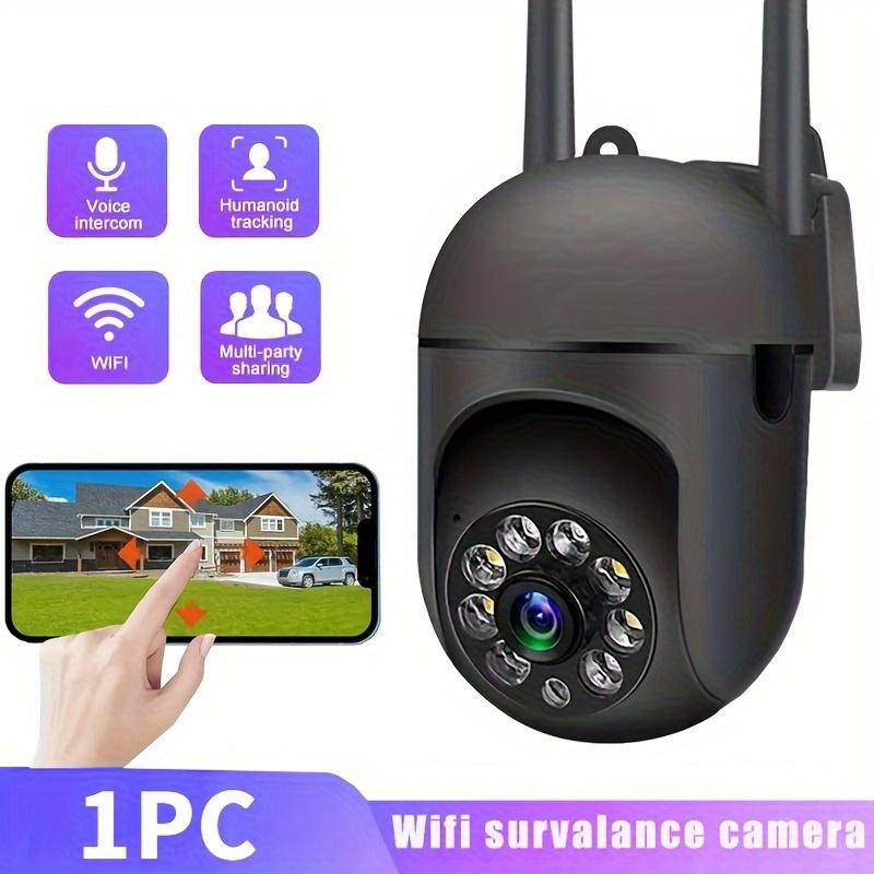 HD WIFI Surveillance Camera, Indoor And Outdoor Long Range HD Night Vision Camera, 355 Degree Intercom Home Security Camera, 2.4G Home Security System, AI Mobile Detection, Two-Way Audio, Color Night Vision, Home Surveillance Security System WiFi PanTilt