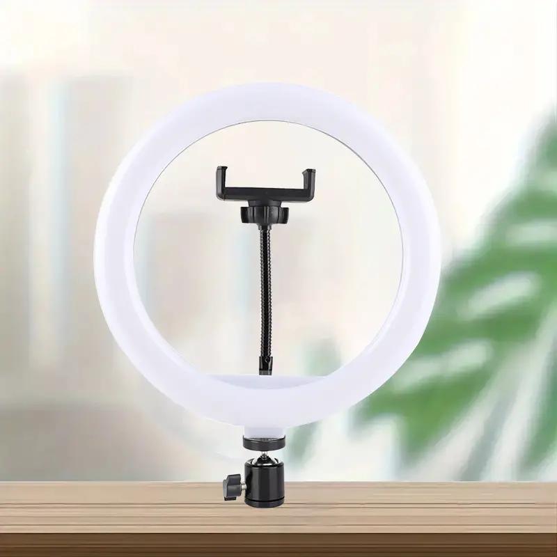 Professional Live Streaming Light Kit with 10 inch Ring Light and 1.3m Extendable Tripod Stand - Perfect for Video Recording, Photography, Streaming and Zoom Meetings