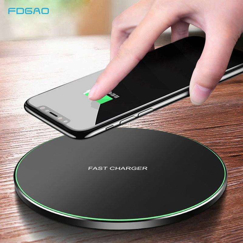 FDGAO 20W Wireless Charger Fast Wireless Charging Pad for Apple AirPods iPhone 16 15 14 13 12 Pro Max 11 X Samsung Z Folding Flip 6 5 4 Galaxy S24 S23 S22 Phone Charger Accessories wireless charger