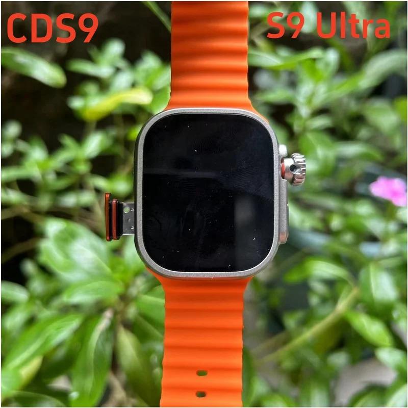 4G S9 Ultra Android System Smart Watch with Compass Rotating camera WiFi GPS SIM card Smartwatch For men women Support Download Wearable Bluetooth