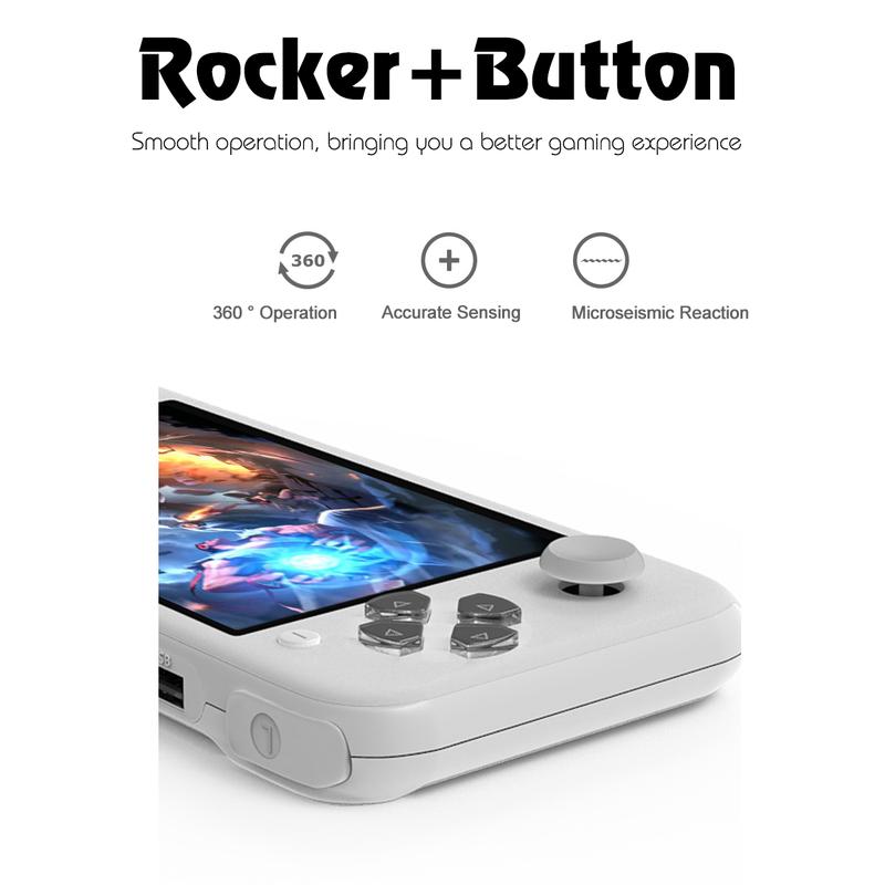 4.3 Inch Handheld Game Console Supports Free Games Dual Joystick Portable Retro Game Console MP3 MP4 MP5 Video Music Kids Adult Birthday Gifts