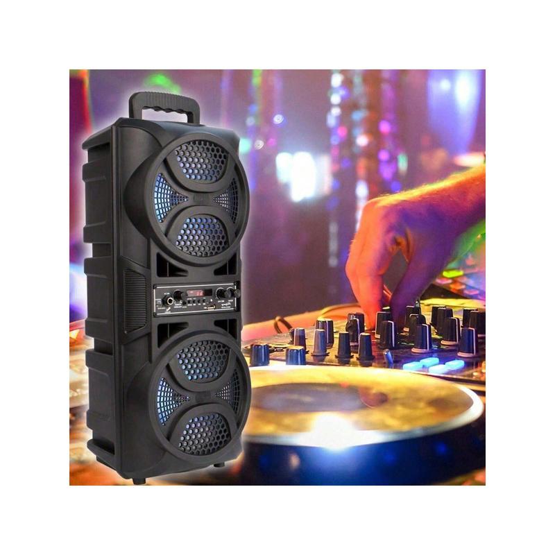 3000W Portable Bluetooth Speaker Sub Woofer Heavy Bass Sound System Party+Remote