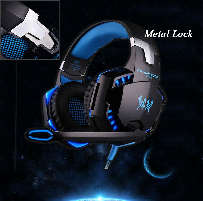 Gaming Headset,Mic Headphones Stereo BassSurround,Wired Pro Gaming Headse,for PC, PS4, PS5, Xbox One and Switch Audio Earphones Headphones Electronic