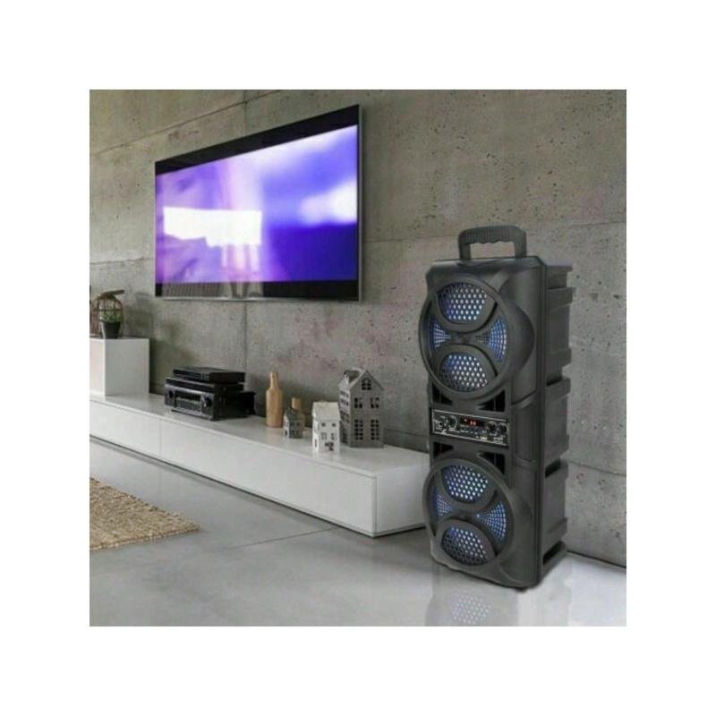 3000W Portable Bluetooth Speaker Sub Woofer Heavy Bass Sound System Party+Remote