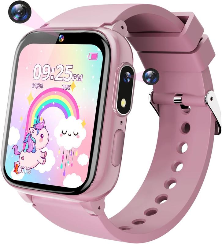 Smart Watch for Kids with 26 Games Girls Toys Age 6-8 Birthday Gifts Ideas for Girls 3 4 5 7 9 6 8 Year Old Christmas Stocking Stuffers for Kids