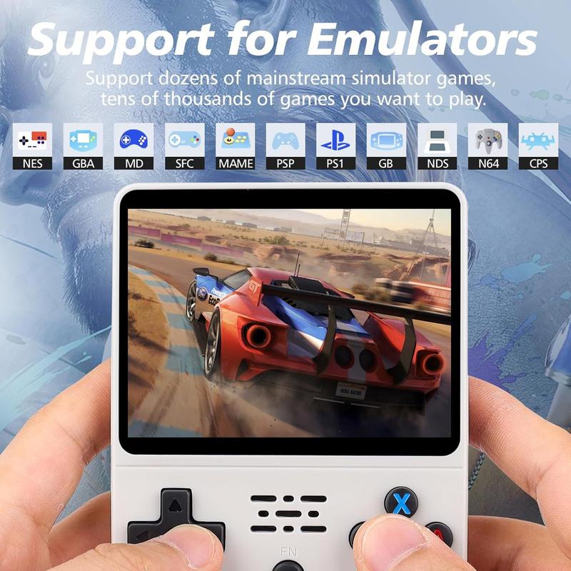 R36s Retro Video Game Console Linux System Rechargeable Handheld Game Device with 10000+ Games 3.5-in IPS screen Portable Gaming Preinstalled Gamess game  boy