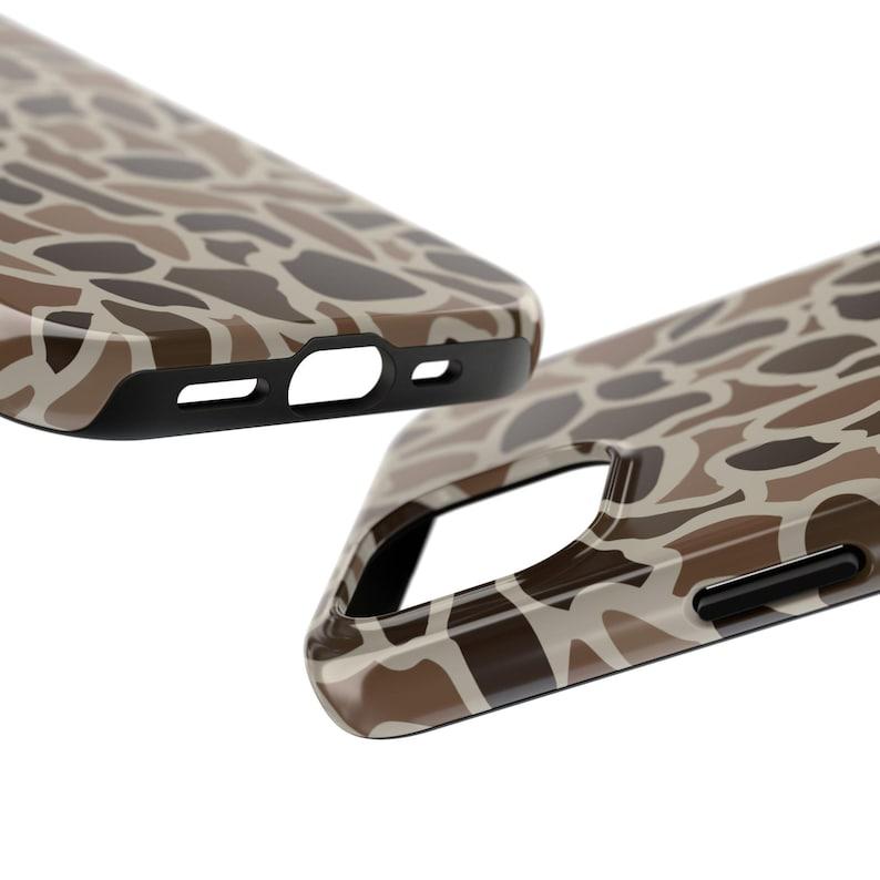 Old School Camo Tough Phone Case, Gifts for Him, Hunting Gifts