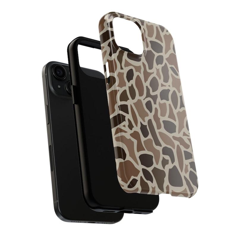 Old School Camo Tough Phone Case, Gifts for Him, Hunting Gifts