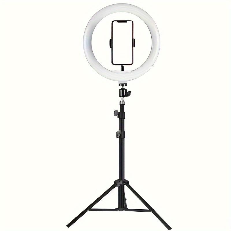 10-inch LED Ring Selfie Light With Mobile Phone Tripod Set, Compatible With Most Mobile Phones And Cameras, Suitable For Selfies Smartphone