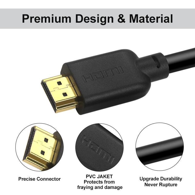 HDMI Male To Female Cable, 1 Count High-definition Audio And Video Accessories For Home Use