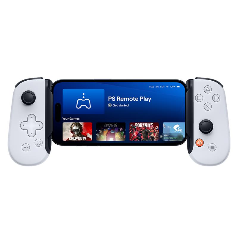 PlayStation Edition Backbone One Smartphone Gaming Controller for iPhone - Lightning (2nd Gen) with PS5 Console-Grade Performance Console Controllers