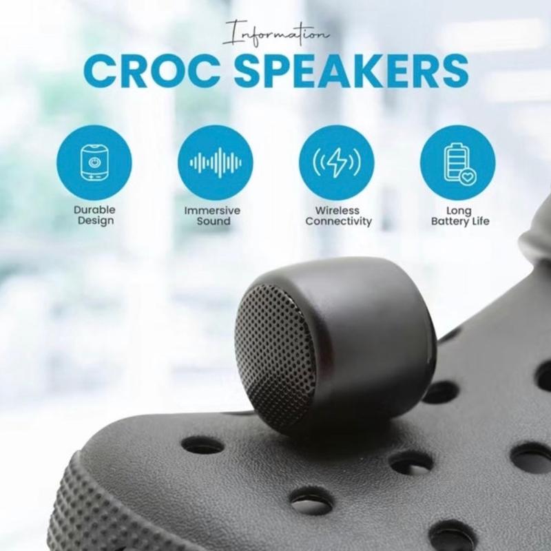 Mini Speaker Bluetooth for Crocs