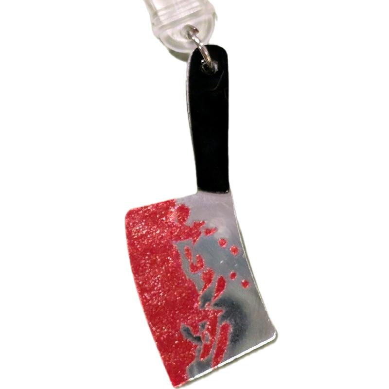 Halloween Bloody Knife Charm Accessory for USB-C Kindle, iphone, Apple products, Cellphone, Accessories Smartphone cell phone kindle charm