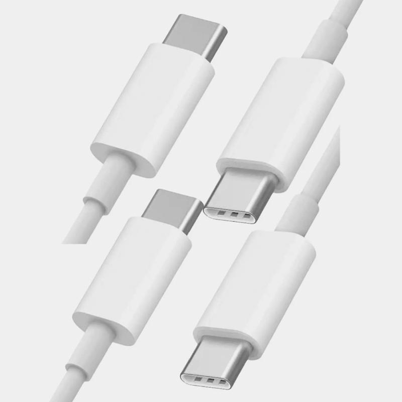 Premium USB-C to USB-C Cable (3 6FT) – Fast charging, data sync, durable & efficient for quick, reliable performance.