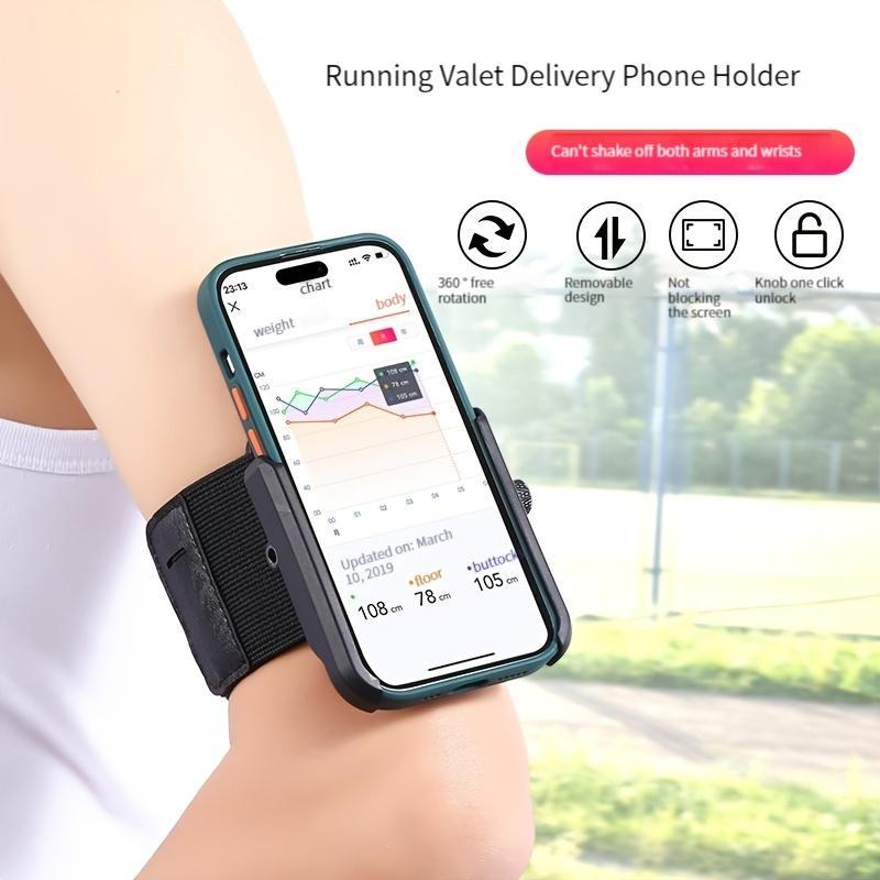 Wrist Phone Holder, Wrist Strap with Phone Holder, Outdoor Sports Phone Holder, Phone Accessories for Running, Cycling, Climbing