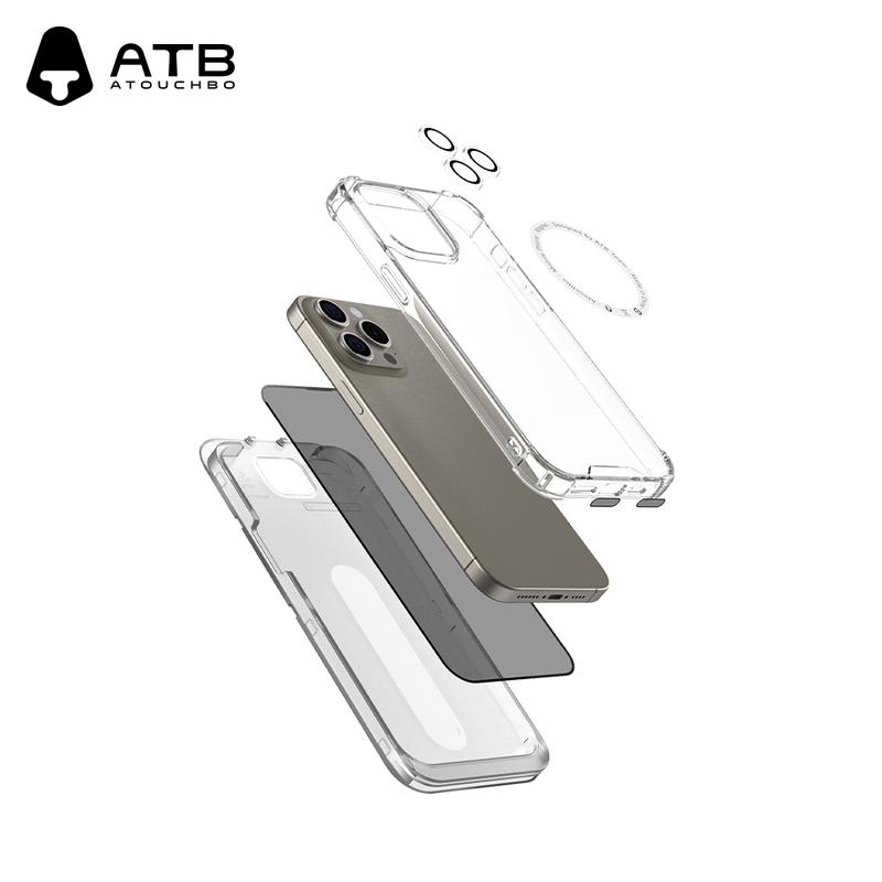 ATB for iphone 15 14 13 12 11 Pro Promax Series Clear PrivacyProtection PhoneFilm-Dust FreeWithout Bubbles Protective Film Freephone case lens sticker