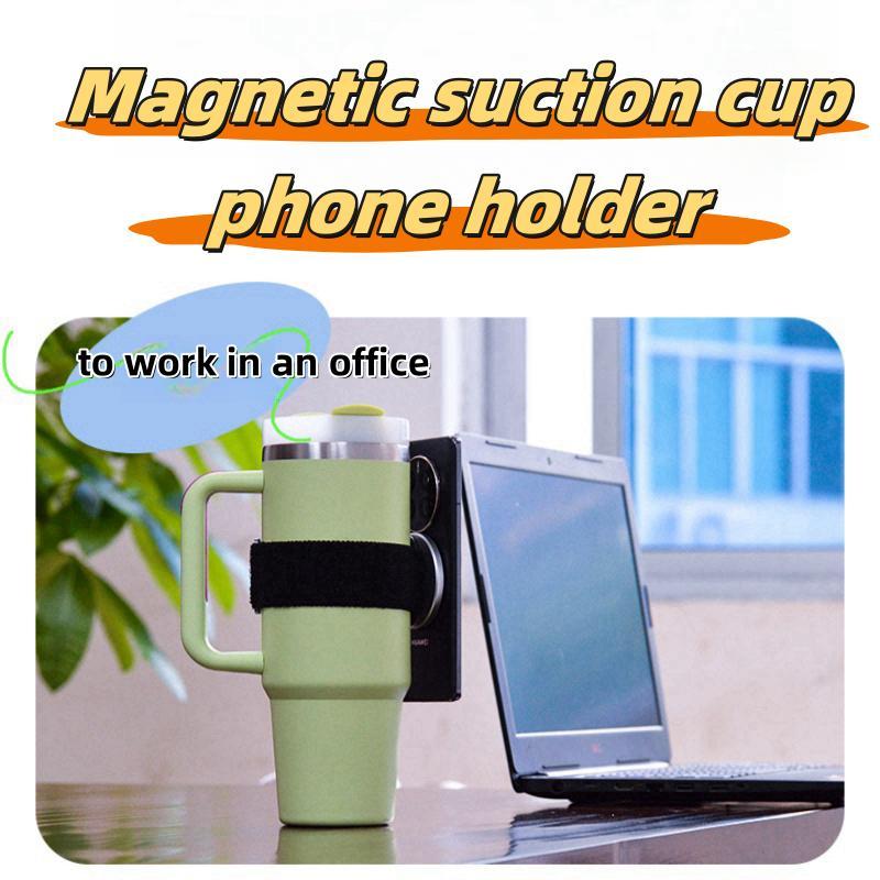 Magnetic Phone Holder, 1 Count Magnetic Phone Holder for Gym Bag, Adjustable Magnetic Phone Holder for iPhone 16 15 13 12, Fitness Accessories