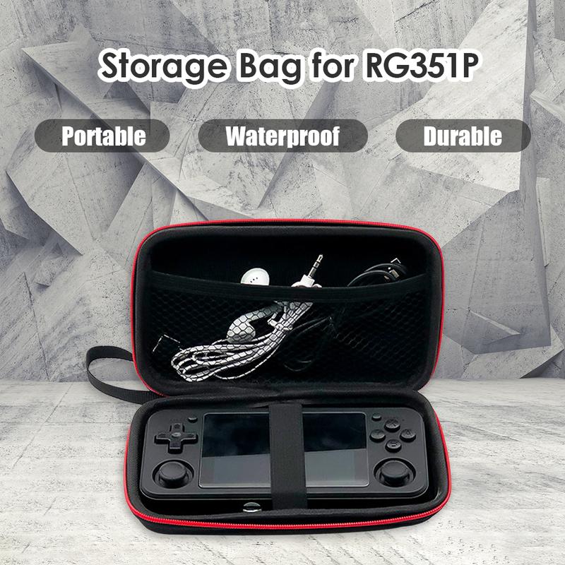 Protective Case Shockproof Portable Organizer Bag Handheld Game Console Case Bag for ANBERNIC RG405V RG35XX H portal Accessories Smartphone Protection Cover game boy advance