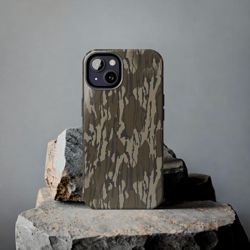 Camo Couple Phone Case, Matching Case, Camo Bow, Gift For Couple, All series 16 15 14 13 12 11 X & more Pro Max SE Phone Case, Accessories Durable Camo Duck