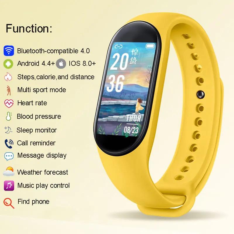 Kids Smartwatch Children Sport Fitness Bracelet For Boys Girls Heart Rate Monitor Smart Clock Child Men Women Smart Watch