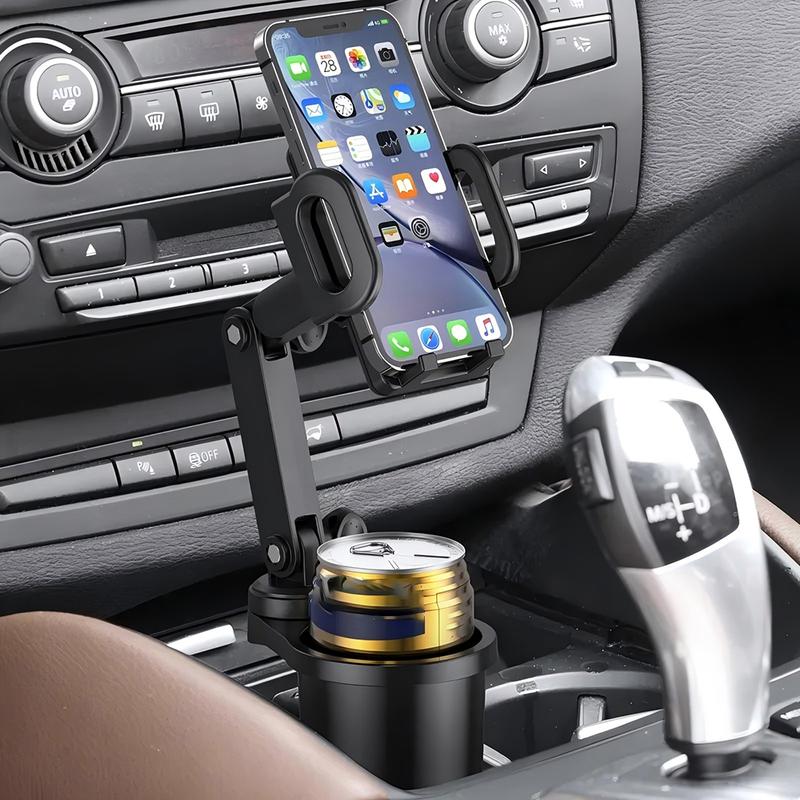 Upgraded Cup Car Phone Holder Expander for Car, Car Cup Holder Phone Mount, Universal Adjustable Gooseneck Cup Holder Cradle Car Mount for Cell Phone iPhone,Samsung,Huawei,LG, Sony, Nokia