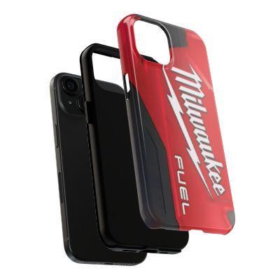 Milwaukee Tool Couple Phone Case, Couple Matching Phone Case, Tough Case iPhone 16 15 14 13 12 11 X XR XS XS MAX 7 8 SE & Samsung