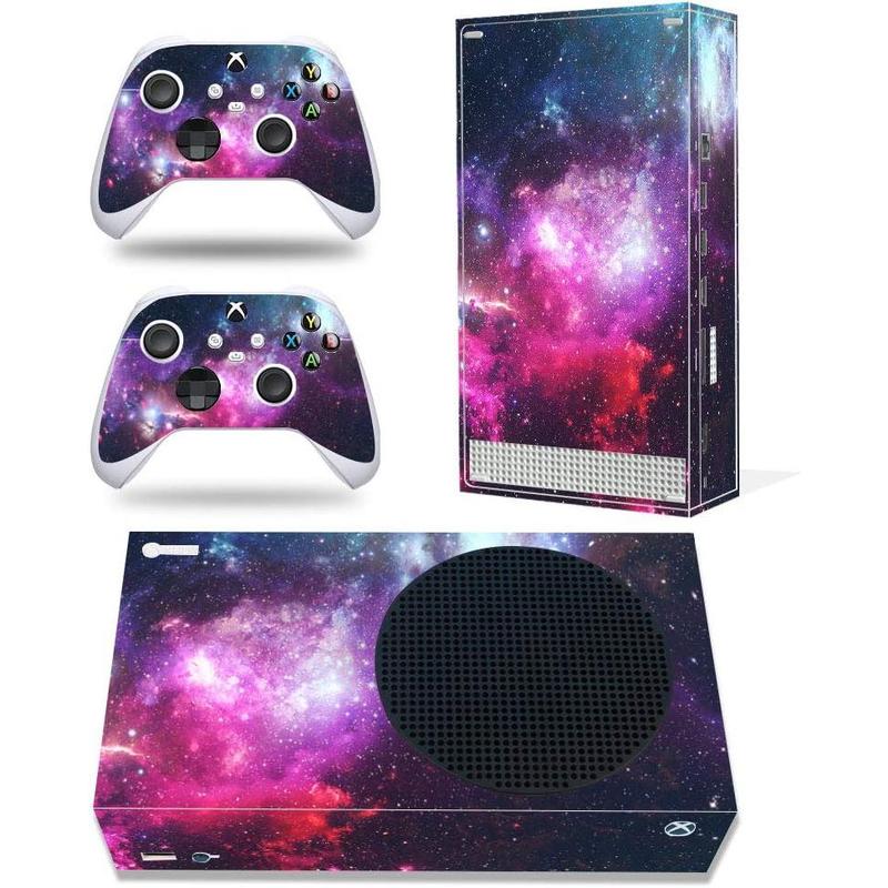 Full-Body Vinyl Skin Decal Wrap Cover for Microsoft Xbox Series S Device - Includes Two Free Controller Stickers - Xbox Sery S Accessories - Gaming Console Protection