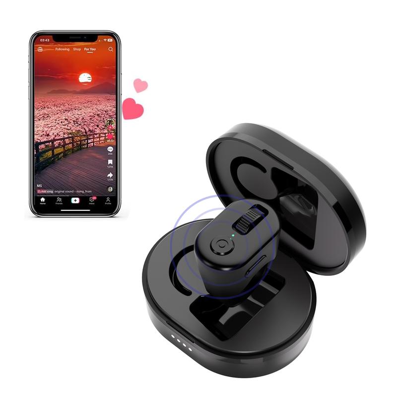 Kinmates Must-Have TikTok Scrolling Remote Control Ring: Enhance Your Viewing Experience – Bluetooth Page Turner for iPhone, iPad, iOS, and Android