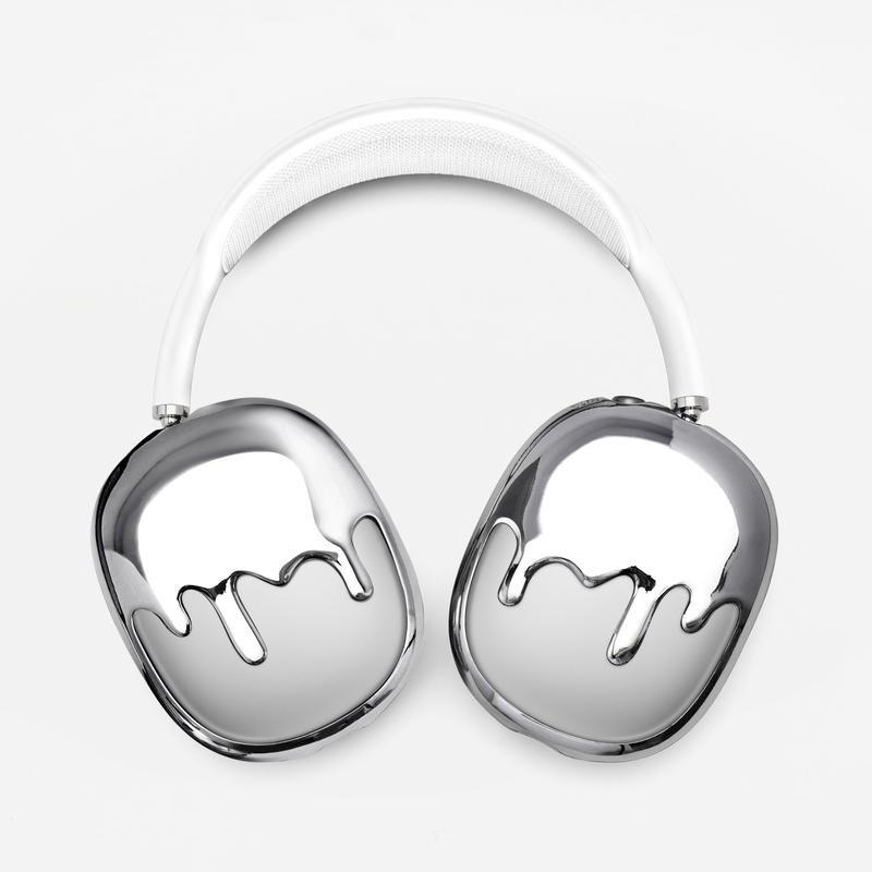 Drip Frames for AirPods Max (Silver)