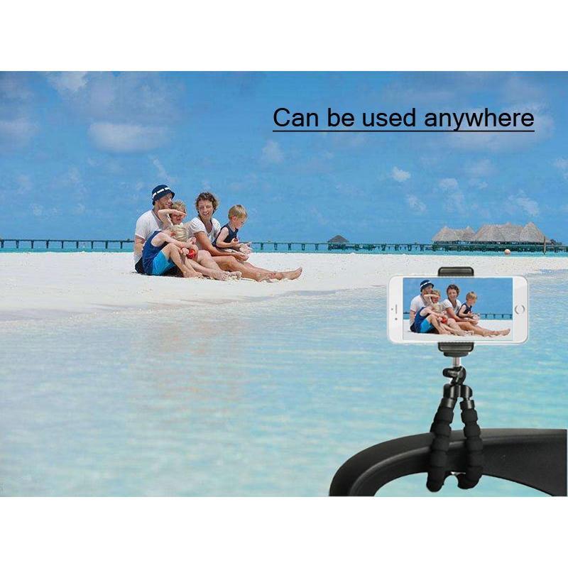 Octopus Flexible Tripod Mobile Phone Holder Camera Stand For Iphone For Samsung Mini Bracket Picture Photo Taking Sport Accessories