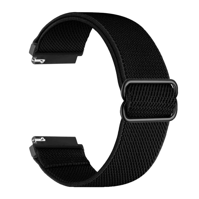 Solid Color 22mm & 20mm Breathable Nylon Watchband, Smart Watch Protective Replacement Strap Band Compatible With Samsung Galaxy Watch 6 5 Pro 4 Classic gear s3 frontier active2