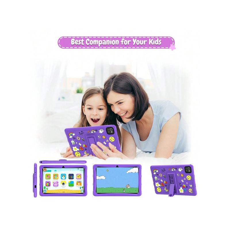 Kids Tablet 10 Inch Android 13 Tablet For Kids With Case Included, Quad Core,Pantalla IPS Full HD De 10.1 Pulgadas, 6(2+4)GB+64GB,6000 MAh,Wifi,  Kids Space, Parental Control,Great Gift For Toddler