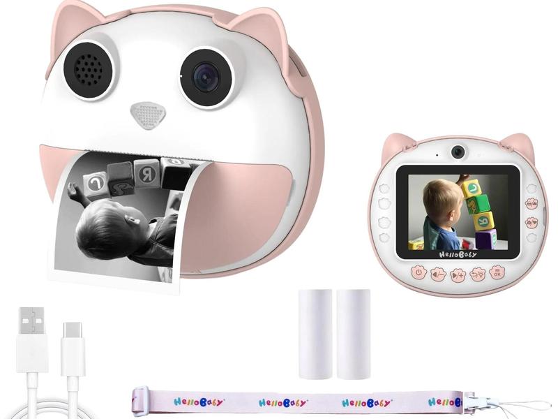 HelloBaby Instant Print Camera for Kids - 3.2