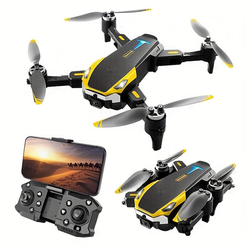 4K HD Two Camera Brushless Drone - Intelligent Obstacle Avoidance,, Auto Return, One-Touch Take-Off Landing, 360° Beauty Mode, 2 Rechargeable Batteries, Carrying Case, Wi-Fi Connectivity, And Battery Powered