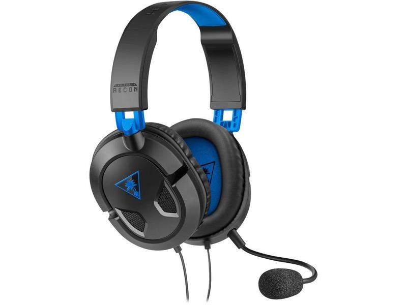 Turtle Beach Recon 50P Stereo Gaming Headset for PS5, PS4 & PC - Black Blue