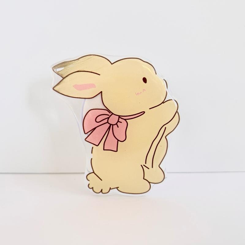 Cute Cartoon Rabbit Bunny Cell Phone Grip & Stand - Phone Holder & Mount - Accessories